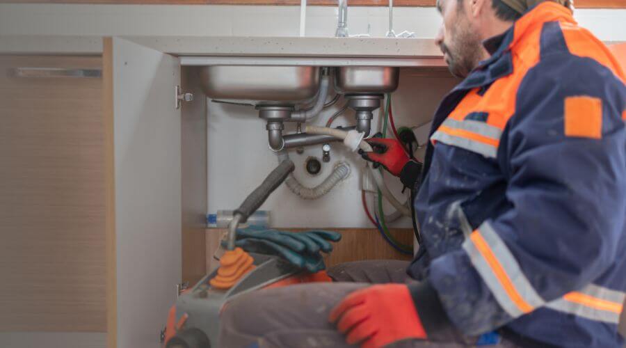 Professional slab leak plumber services in Brohman, MI